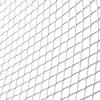 120 × 40cm Silver Rhombus Aluminium Racing Car Grille Mesh Vent Net 4 x 8mm Large grid