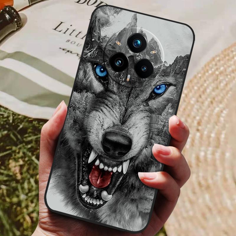 For Realme 14 Pro Plus Case Soft TPU Silicone Back Cover for Realme 14 Pro + Phone Cases Realme 14x 5G Global Cute Cartoon Capa