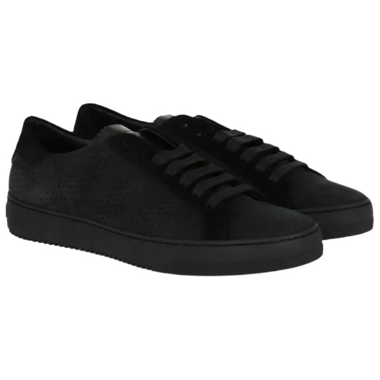 Off-White Кеды Мужские Низкие На Шнуровке С Круглым Носком Из Телячьей Кожи Черные OMIA009F161760191000