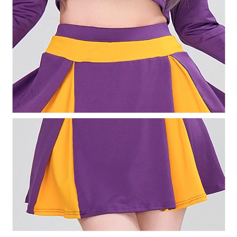 Womens Sexy Cheerleading Costume Halloween Cosplay Outfit Sports Events Stage Performance