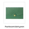 Fold Invitation Envelopes Retro Love Pearlescent Paper Message Card Invitation Greeting Cards Generous Mini Gift Card Envelopes