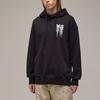 Y-3 Gfx Hoodie Loose Pullover Sweatshirt Unisex Hoodies Black IZ3169