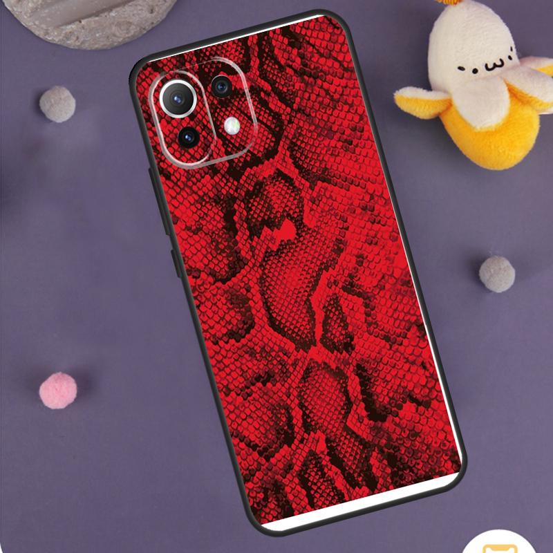 Чехол под змеиную кожу для Xiaomi 15 14 Ultra 13T 14T 15T 17 Pro Max POCO F8 Ultra F5 F6 F7 X5 X6 X7 Pro