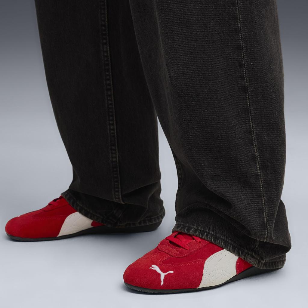 Puma SPEEDCAT OG Красный Белый 398846-02 Размер 24,5 см US 6,5 Импорт из Японии Оригинальные кроссовки для вождения