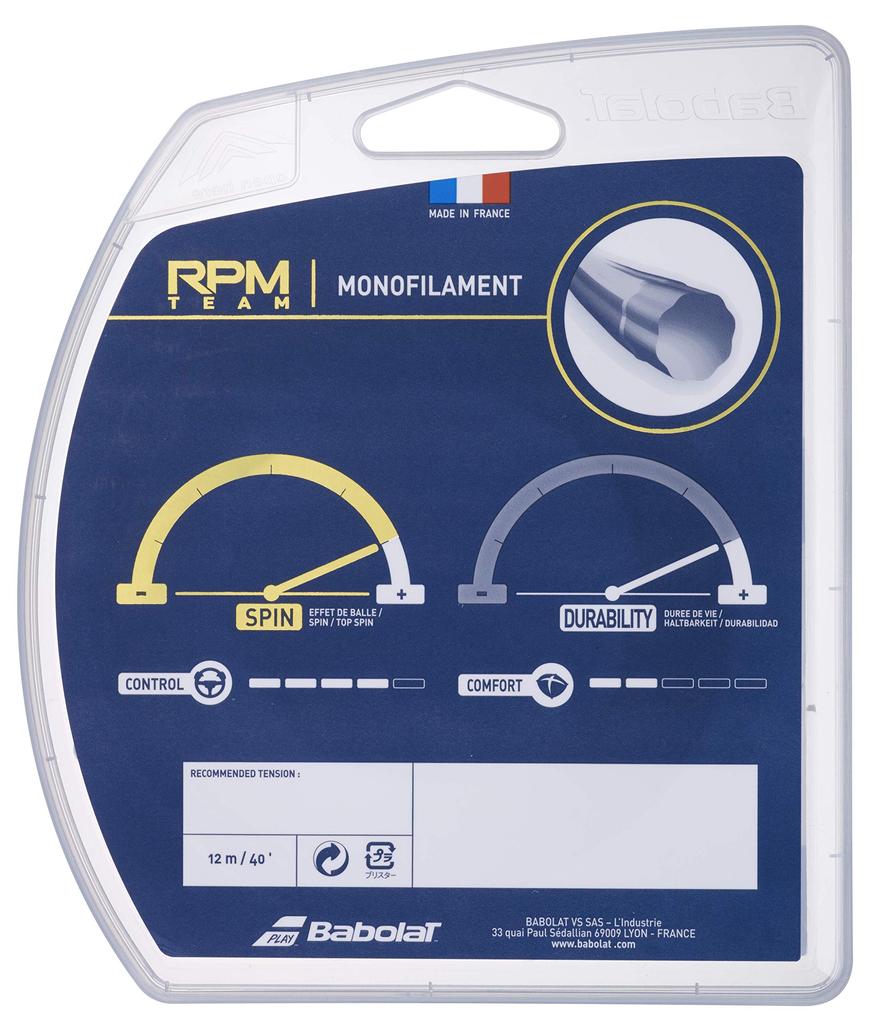 BabolaT Hard Tennis String "RPM TEAM125/130 BA241108"