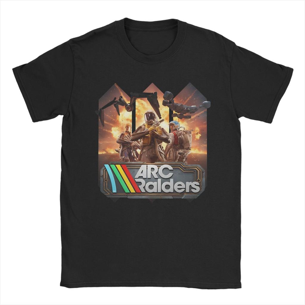 ARC Raiders Космопорт Новое Поступление Футболки Мужские Женские Хлопок Футболка Одежда