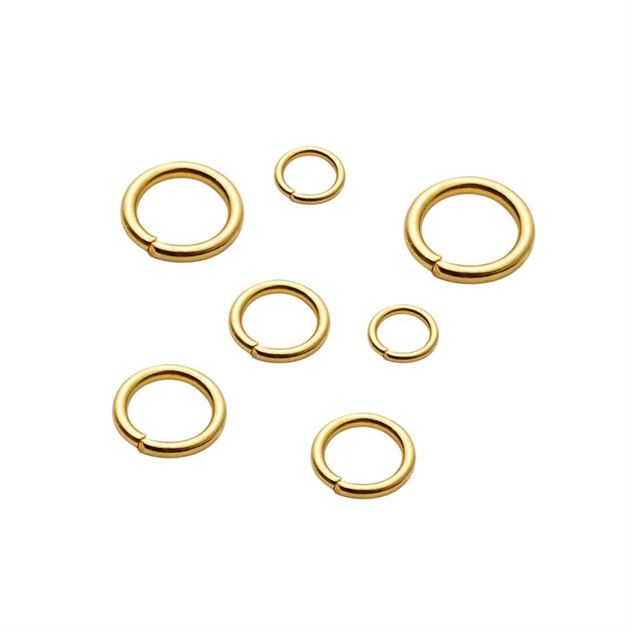 535Pcs/Set Open Jump Ring 4/5/6/8/9/10mm Split Rings Connector For Jewelry Bracelet Necklaces Diy Accessories