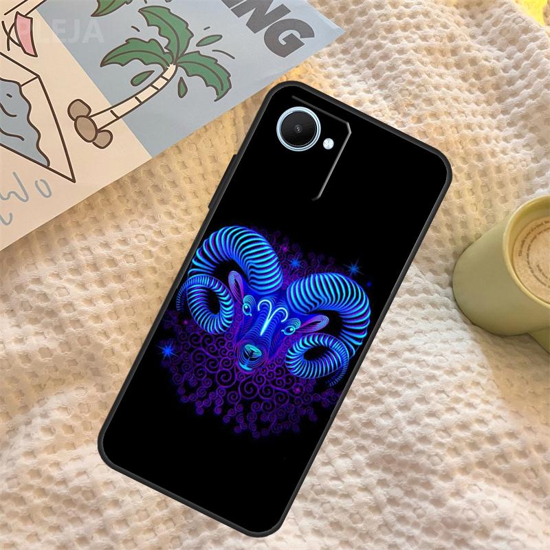 Чехол "Двенадцать созвездий" для Realme C67 C63 C55 C51 C75 C61 C53 C35 C65 C71 11 12 13 14 15 Pro Plus GT6 GT7 Pro