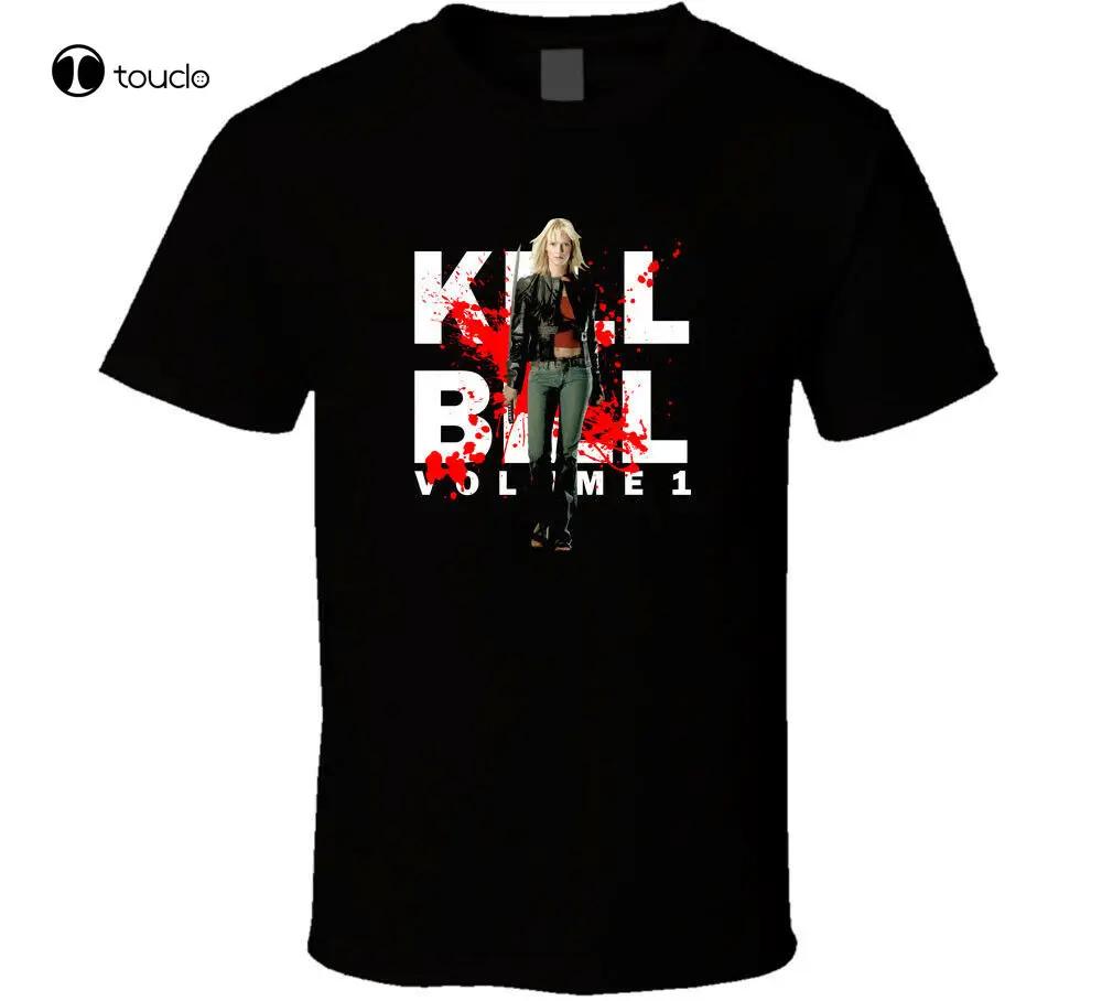 Kill Bill Movie Poster The Bride Uma Thurunisex Tshirt Unisexs Tee Shirt Unisex