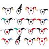 Colorful Clown Headband With Nose Set Costume Cosplay Accesories For Carnival Birthday Parties And Dress Up Event
