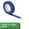 Blue Painter's Tape 4 Sizes – 1/2", 3/4", 1", 2" Masking Tape, Clean Peel Residue-Free for Painting, DIY & Home Projects