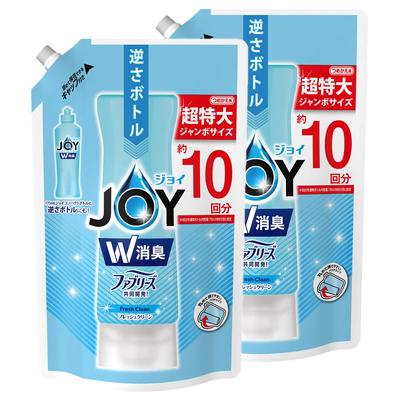 Joy Compact W Дезодорант Fresh Clean Сменный блок синтетическое моющее средство для кухни Jumbo Size 1330 мл x 2 [Оптовая закупка]