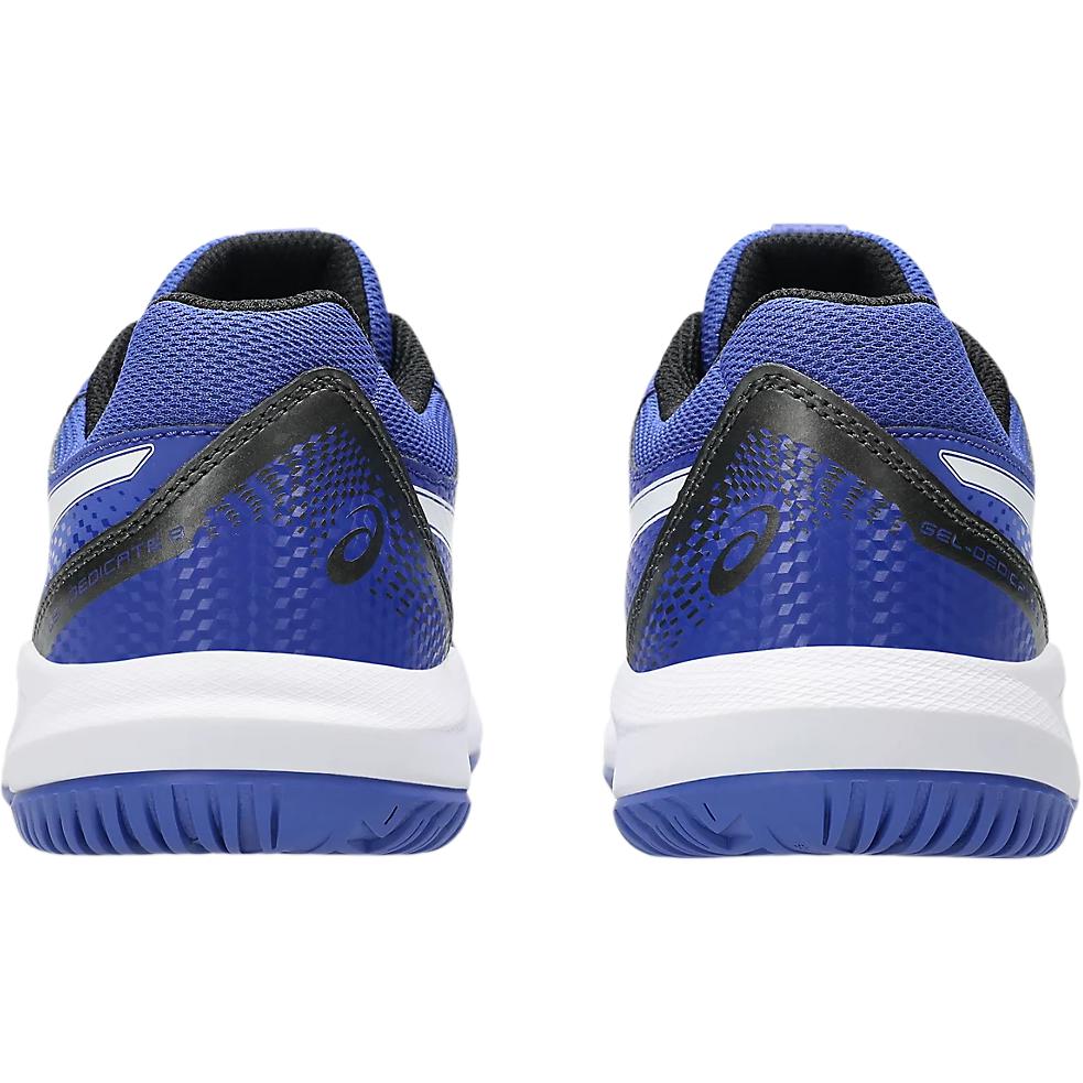 Asics Гель Дедикат 8 ГС Темно-кобальтовый Белый Детские Кроссовки Синий 1044A077-403