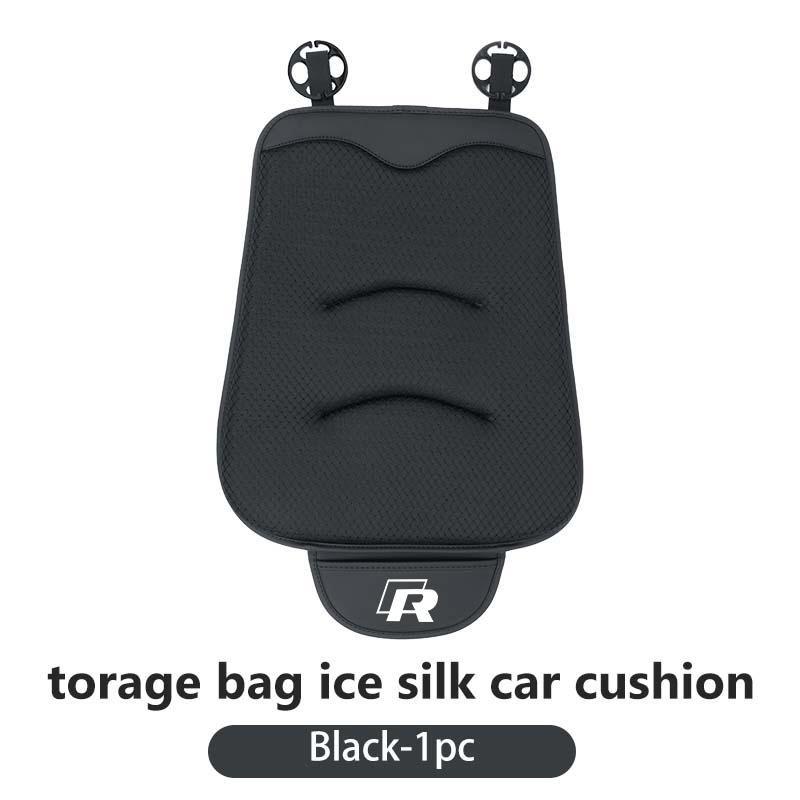 Hub Caps For Volkswagen VW Car Seat Cover Breathable Ice Silk Universal Auto Seat Cushion Polo Jetta Sagitar Magotan Passat B5 B