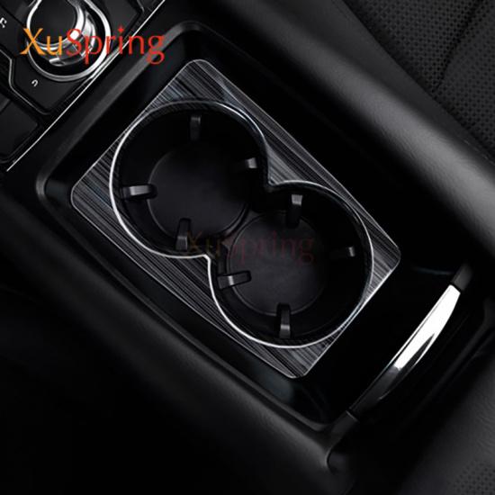 Car Console Gearbox Panel Trim for Mazda 6 Atenza 2015 2016 2017 2018 Frame Cover Sticker Strips Garnish Accessories Styling