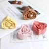 Fashion Molds Rose Love Shape Candle Silicone Mold DIY Aromatherapy Candle Gypsum Handmade Soap Cake Decoration Mold Accessories