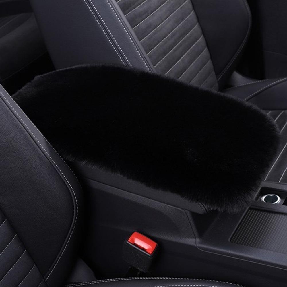 Tissue Storage Car Armrest Mat Plush Console Arm Rest Protection High Quality Car Armrest Box Pad