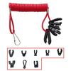 Ремешок для выключателя двигателя лодочного подвесного мотора YAMAHA Honda Mercury/Mariner/Force Tohatsu Kill Switch Universal 7 ключей