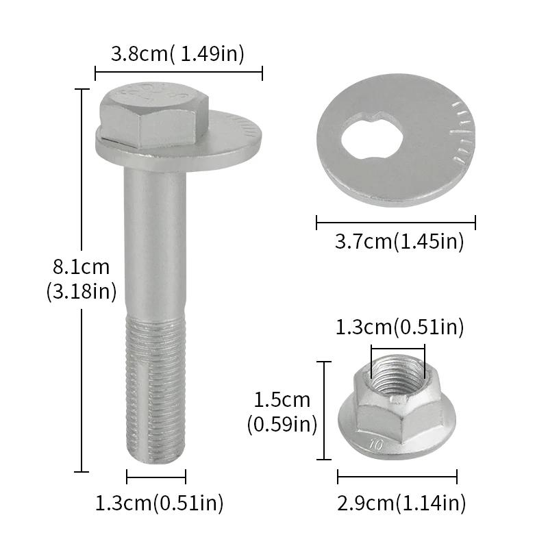Lateral Arm Track Bar Link Arm Lower Control Arm Adjust Bolt for Hyundai Tucson Sonata SantaFor Kia Sportage Optima 552603M000