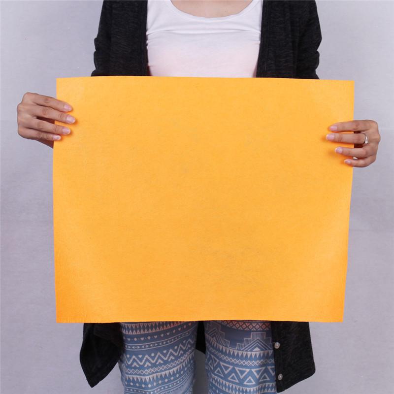 50*40CM Large 1Pc Non-woven Felt Fabric Polyester Cloth Felts DIY Kindergarten Supplies for Sewing Dolls Crafts Accessories