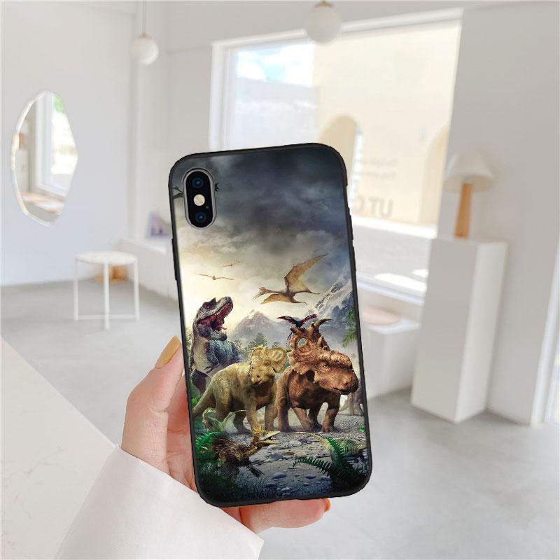 CJ34 Dinosaur Phone Case for Samsung Galaxy M06 M15 M16 M35 M55 M56 A36 A42 A50 A50S A51 A52 A32 A33 A05 A05S A06 A16 A20