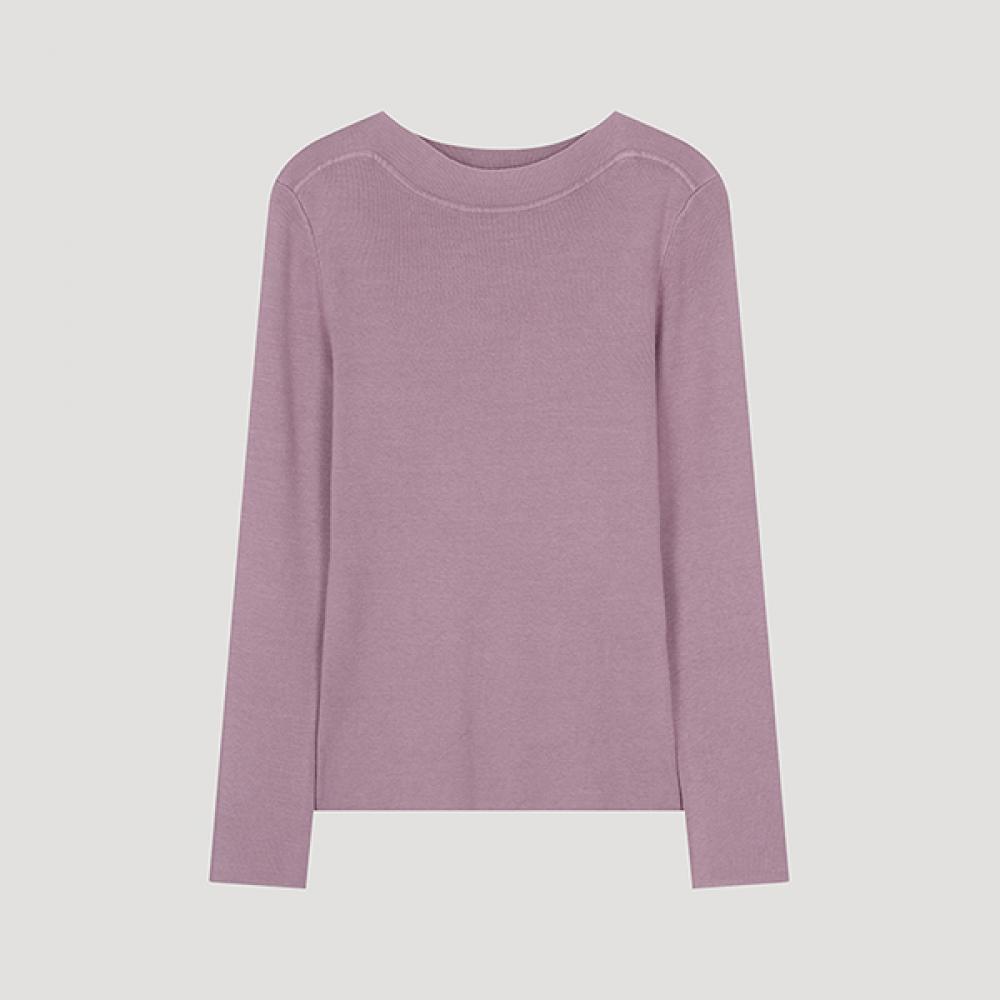 She S miSS Boat Neck Ribbed Knit SSkpoo32080 Di