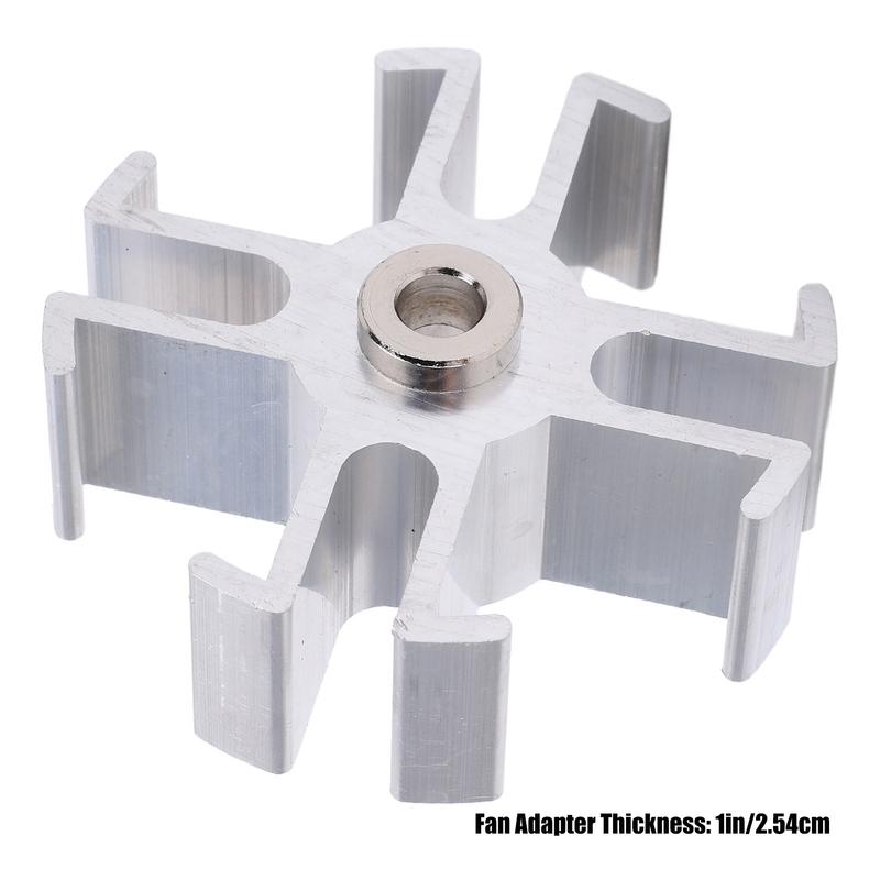 1in Aluminum Radiator Fan Spacer Kit 1210 Replacement for GM CHEVY SBC BBC Short Long Water Pump