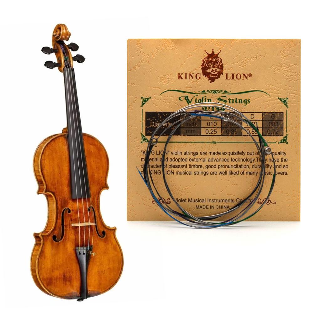 Универсальный набор скрипичных струн со стальным сердечником для скрипки, сменные струны EADG, аксессуары для музыкальных инструментов