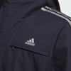 Adidas Must Haves FW24 Маленький логотип Спортивная повседневная куртка с капюшоном на молнии Мужская куртка Легендарная-чернильно-синяя JG8516