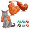 Новый Смешной Кот Мышечная Рука Легкий 3D-печать Хэллоуин Костюм Кота Реалистичный Кот Зеленая Рука Гиганта Кошачья Вечеринка по Случаю Дня Рождения
