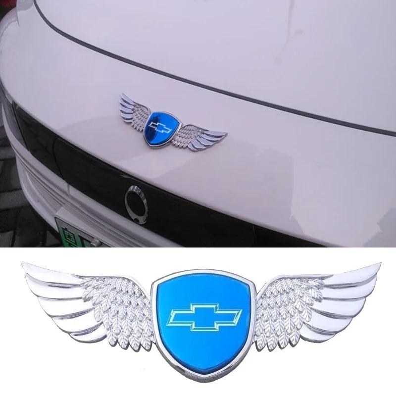 AABJW1 для Chevrolet 3D Крылья Наклейка на капот автомобиля Эмблема на задний багажник AVEO Blazer CAPTIVA CRUZE IMPALA LACETTI MALIBU SPARK