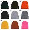 New Solid Cute Woman/Men Knitted Beanies Female Beanie Caps Winter Autumn Hats Warmer Bonnet