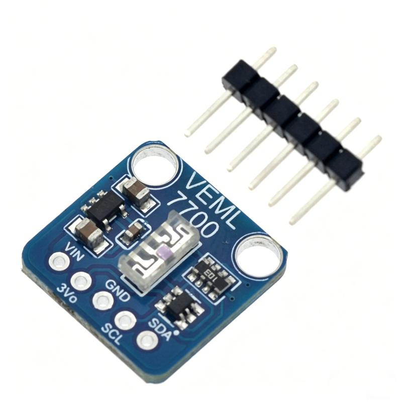 1 Set 120K Lux Light Measuring Sensor Board Veml7700 Ambient Light Sensor Module 3.3V 5V I2C Iic Interface For Raspberry Pi