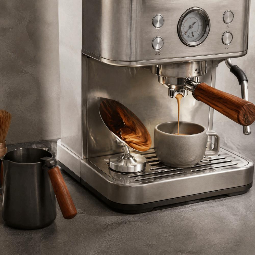 360° Rotation Espresso Extraction Mirror Mini Bottomless Portafilter Lens for Coffee Making