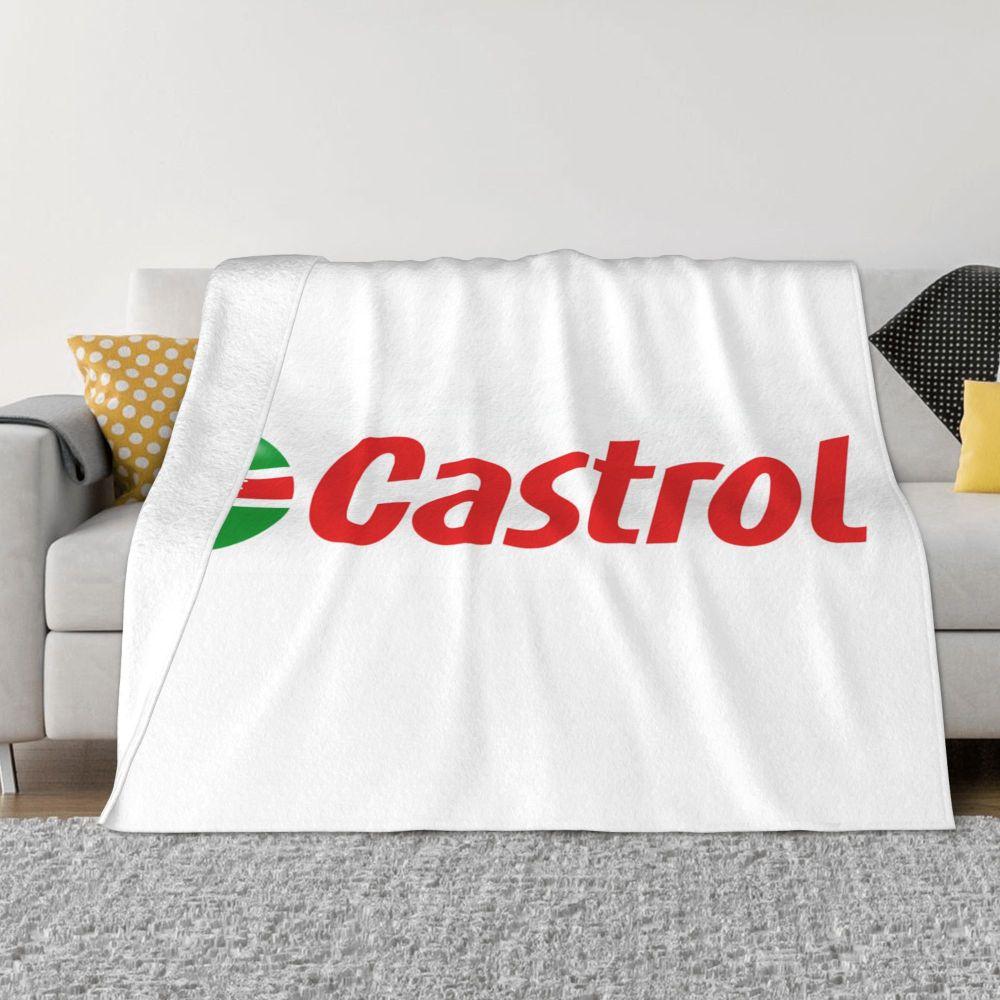 НОВЫЕ одеяла и пледы Castrol, супермягкие, термоизолирующие, для дома, улицы, гостиной, спальни, путешествий