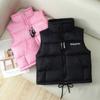 Boys Thicken Warm Down Vests Children Fashion Cotton Waistcoat Girls Autumn Coats Kids Clothing Teens Solid Vest Jacket