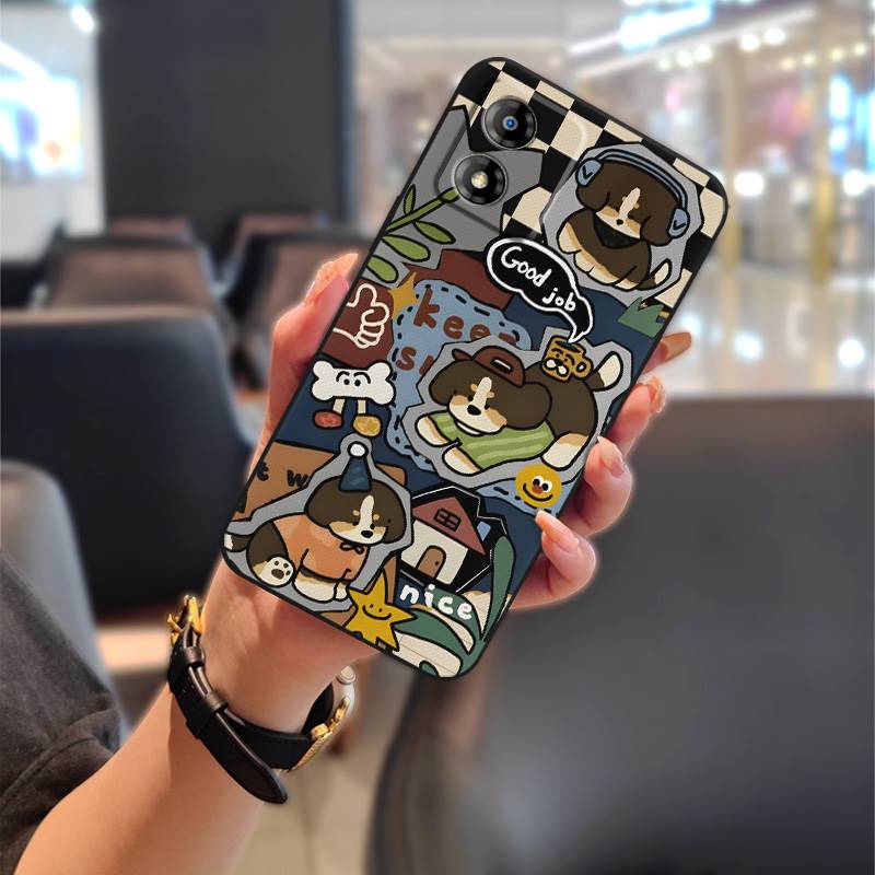 Shockproof TPU Phone Case For MOTO E13 Cute Soft Case Animals Anti-knock Back Cover Fashion Design Full Wrap Phone Pouch
