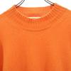 Mars Nnit wear Свитер с длинным рукавом из британской шерсти XL Оранжевый трикотаж Мужской Б/у