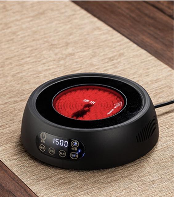 Умная электрическая керамическая печь для заваривания чая Kangmi 1500 Вт с подарочной упаковкой