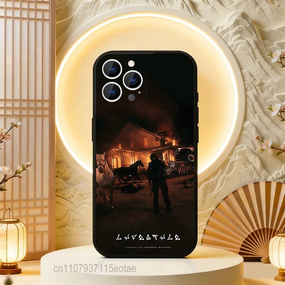 Y-Yeat Rapper LYFESTYLE Для iPhone 12,16,13,14,15,17,11,Pro,Max,Plus,E,Air,Mini Мягкий ТПУ, приятный для кожи чехол для телефона