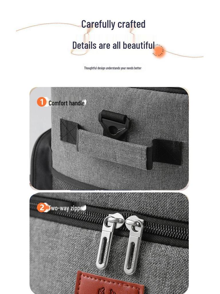 2021 Большая термосумка на колесах для пикника и доставки еды