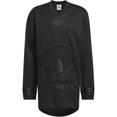 adidas Ivy Park Модный Джерси (Все гендерные) Черный унисекс уличная одежда IT0261