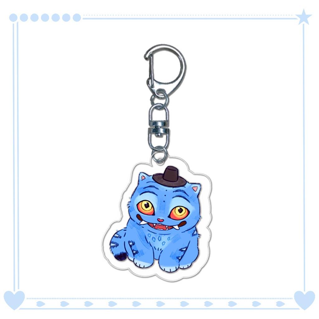 Мультяшный Аниме Фильм Прозрачный Акриловый Брелок Подвеска, Изысканный Подарок Подвесные Аксессуары Для Рюкзаков