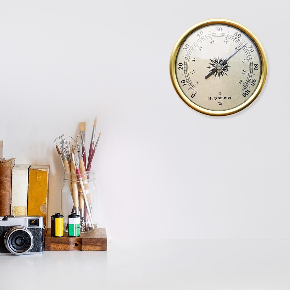 2 в 1 измеритель влажности и температуры настенный прозрачный гигрометр термометр инструмент для офиса мастерской школы
