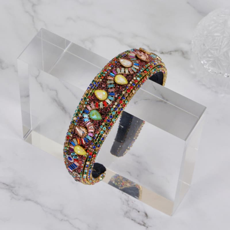 LALA Премиальная повязка для волос с драгоценными камнями