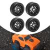 4 Pieces 1:8 RC Tires Wheel DIY Supply High Performance Assembly Accessories Upgrade Part