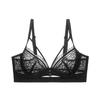 Europe and the United States hot-selling French underwear breathable thin slim collection breast sexy gathering back bra set