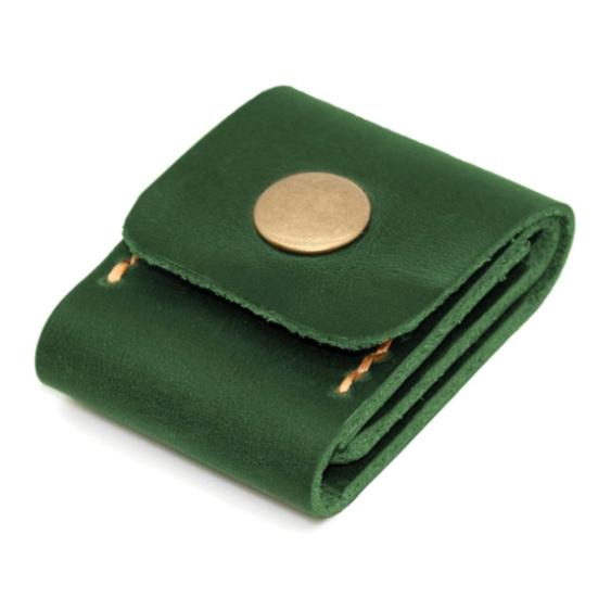 Чехол для медиатора на 3 слота, сумка-держатель медиатора, чехол из искусственной кожи для хранения медиатора с застежкой-кнопкой для любителей гитары