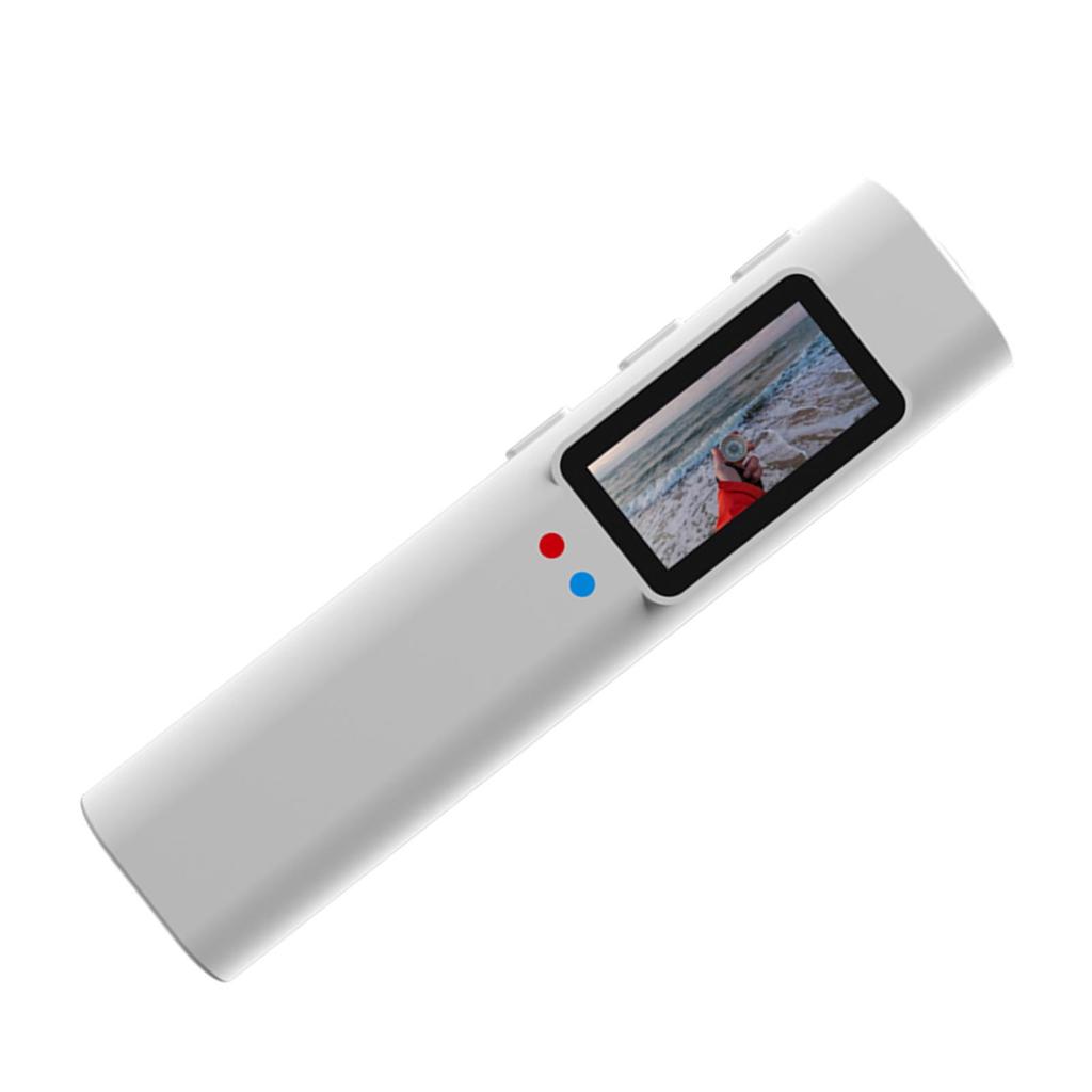 Body Mounted Camera HD 2.7K 110 Deg Wide Angle 0.96in Screen APP Viewing FPV Camera for Walking