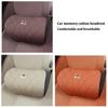 Car Seat Headrest Memory Foam Comfort Neck Pillow Auto Interiors For Mini Cooper One JCW F54 F55 F56 F57 R55 R56 R57 R58 R59 btrme66